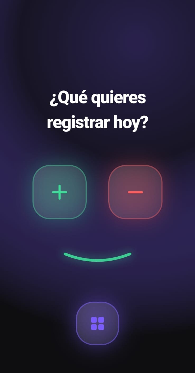 $imple app - pantalla de registro rapido